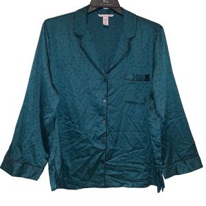 Victoria’s Secret sleepwear top emerald green size large